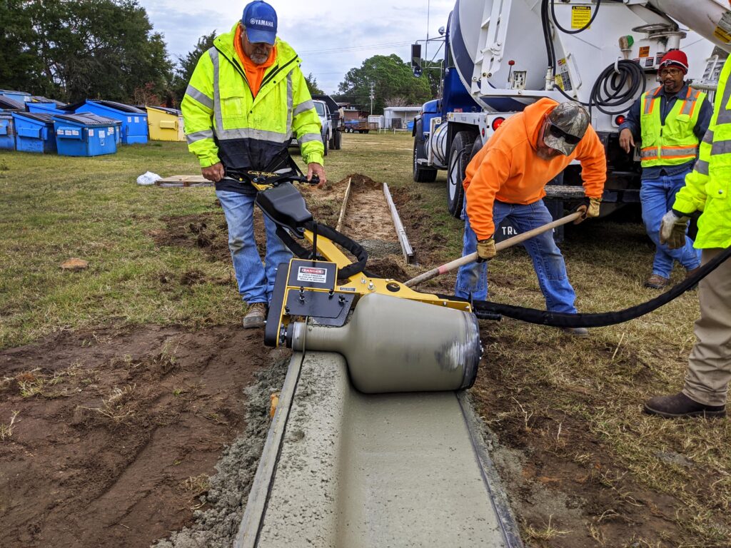 Curb Roller training