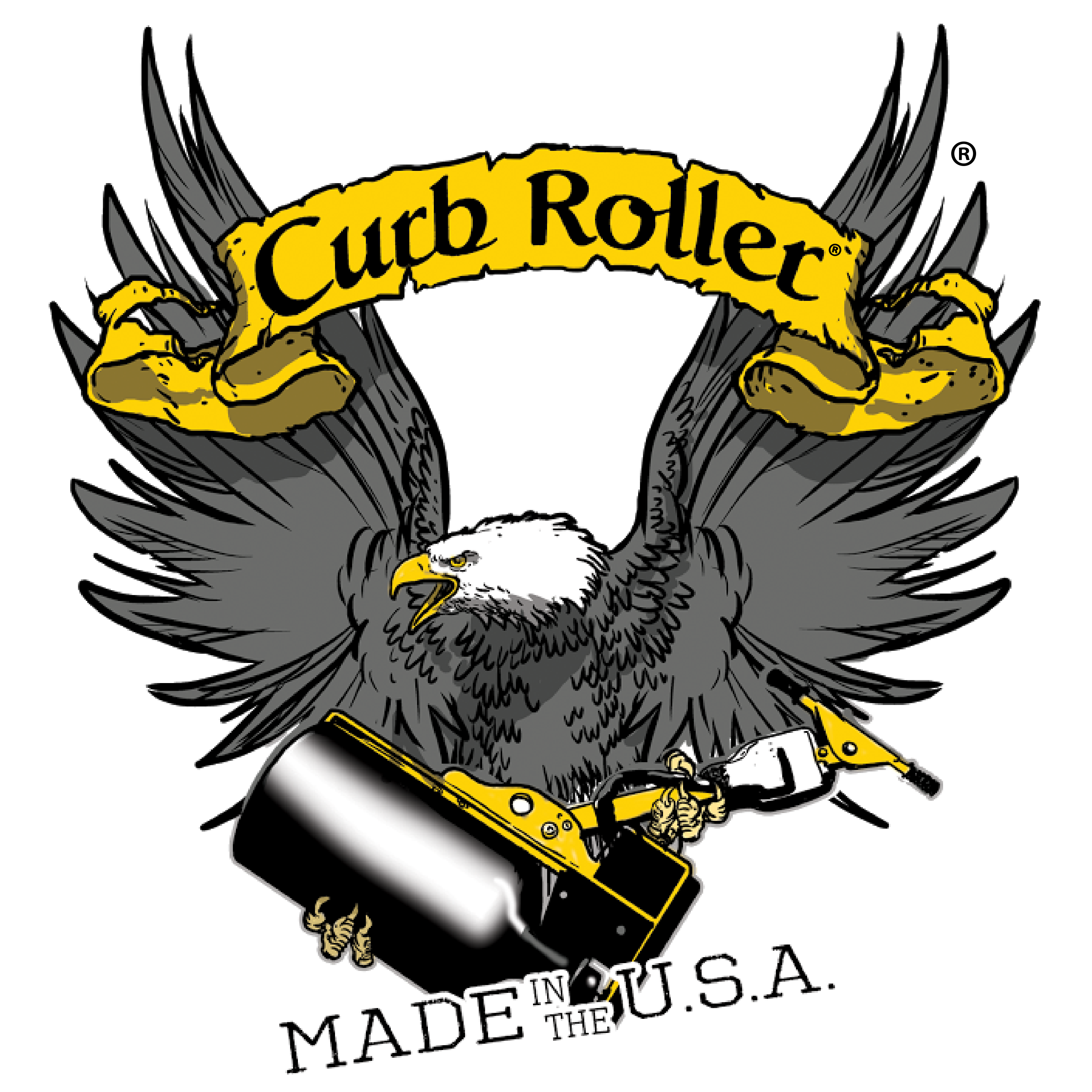 Curb Roller Mfg Eagle Logo