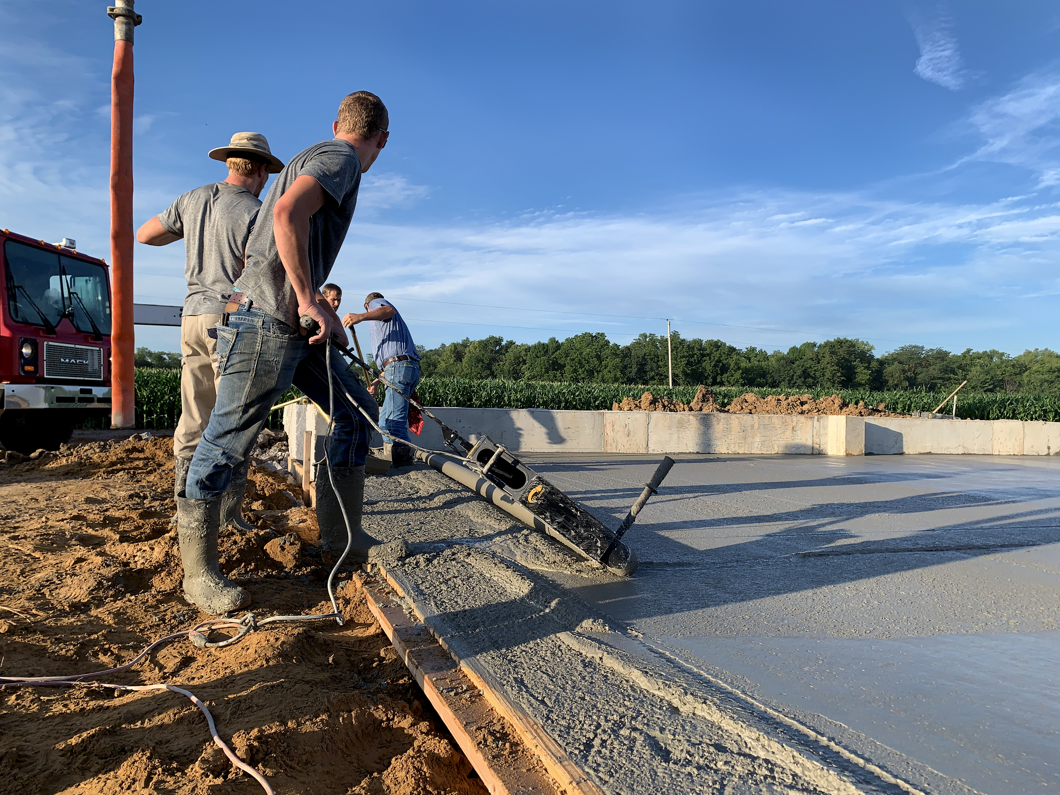 Eel Screed Concrete Roller Screed