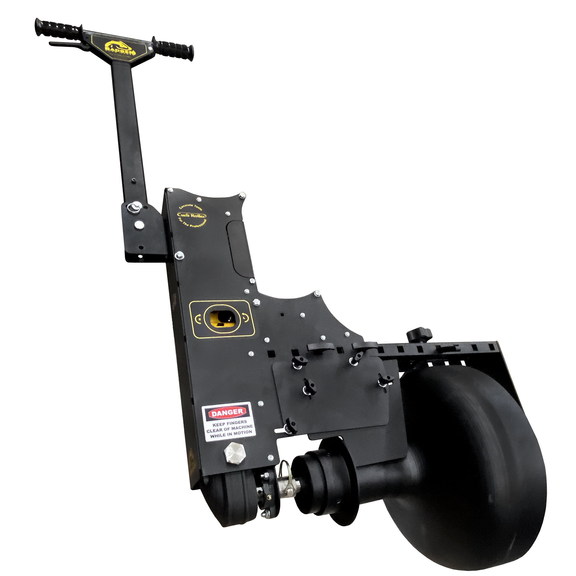 Badger Curb Maker concrete curb roller and finisher