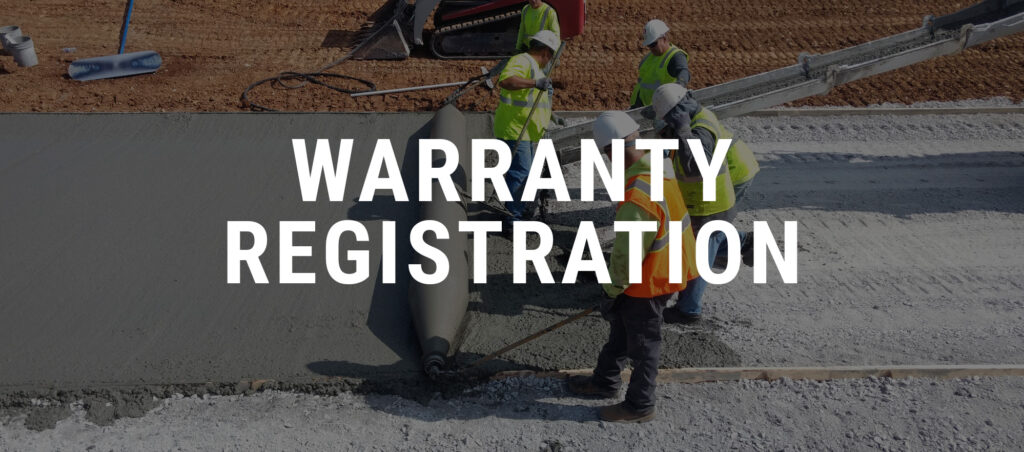 Warranty Registration