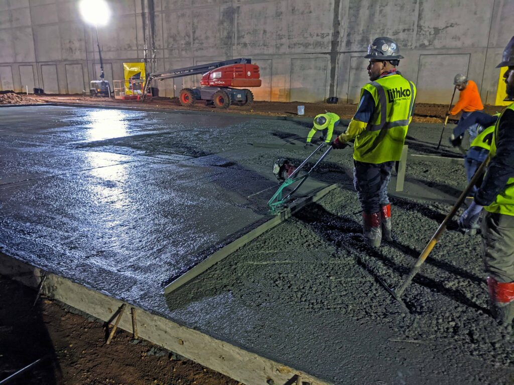 Concrete Wet Screed